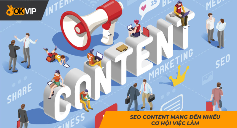 content seo học việc okvip